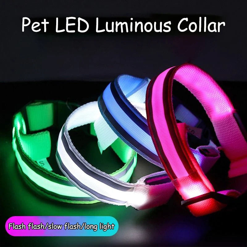 Nylon LED Safety Collar